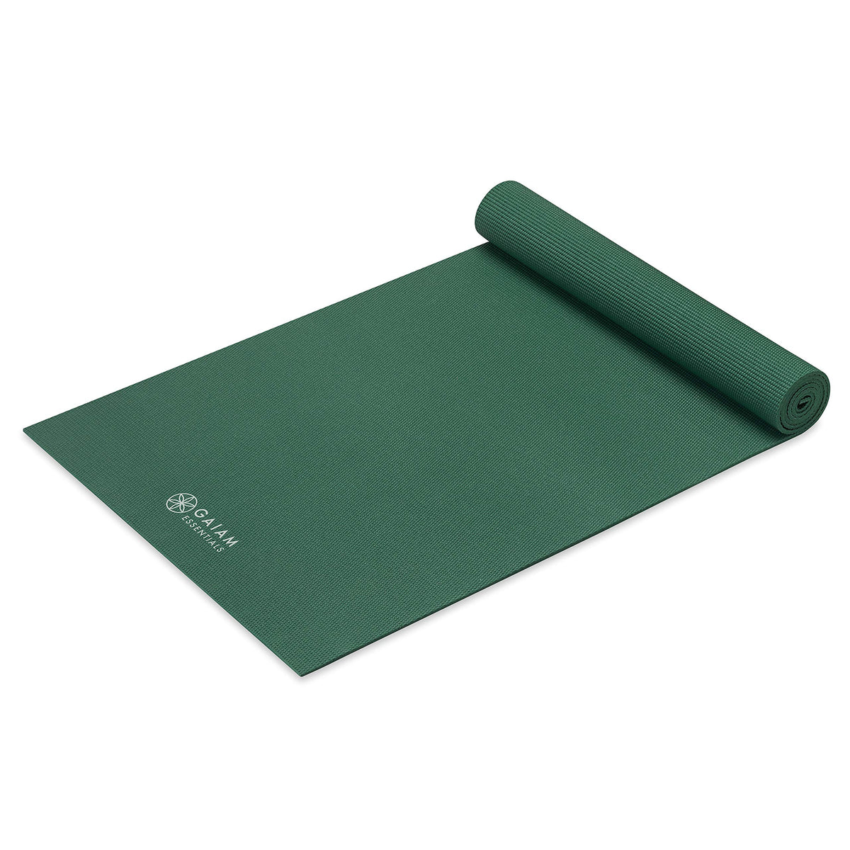 Essentials Yoga Mat, 6mm Non-Slip with Carrying Sling (Green)