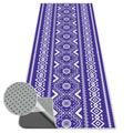 Yoga Towel,Absorbent Yoga Mat Towel for Hot Yoga Non Slip,Stylish Prints,Ideal for Workouts,Hot Yoga,Bikram,Pilates Equipment,72 x 27 in,Arranged Triangle Geometry
