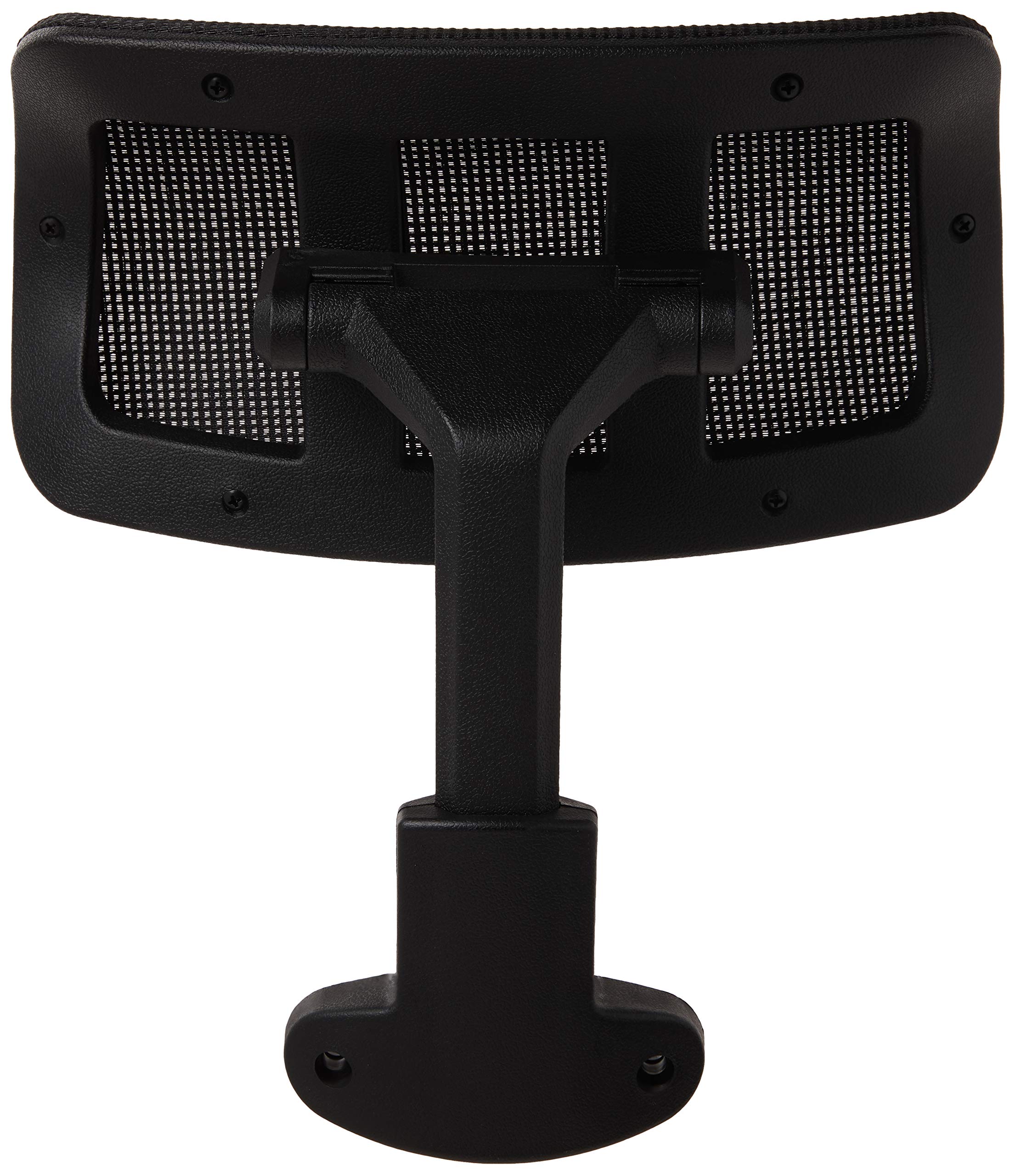 Mesh High-Back Office Headrest, Black, for use Hi-Back Mesh Chairs, 1 Count