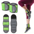 Wrist & Ankle Weights, Adjustable Soft Strap, 1lb Each (5LB)