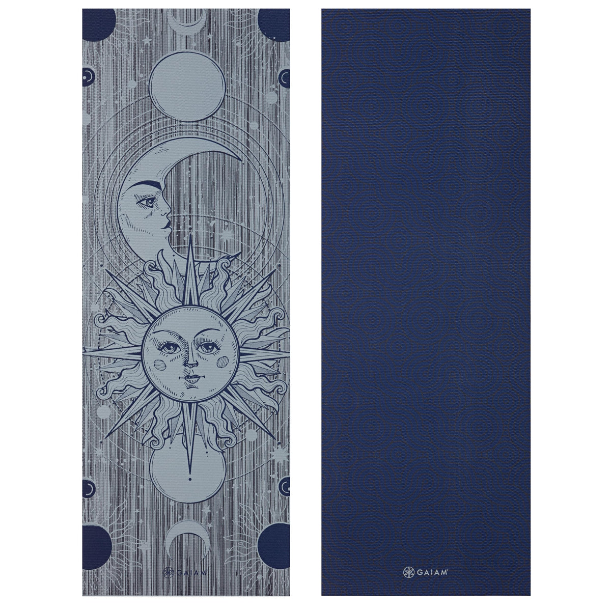 Reversible Yoga Mat, 6mm Thick Print Mat (Ethereal Beauty)