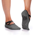 Grippy Yoga Socks, Non-Slip, Barre & Pilates (2PK Granite)