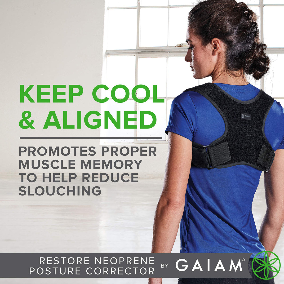 Restore Posture Corrector for Women & Men - Neoprene Support with Adjustable Straps (Pack of 12)