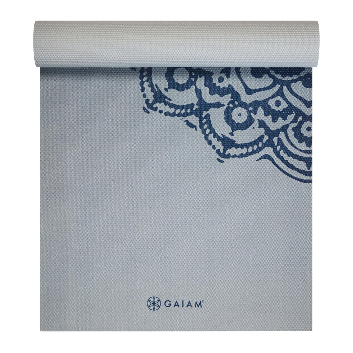Premium Yoga Mat, 6mm Thick Print Mat (Indigo Fade)