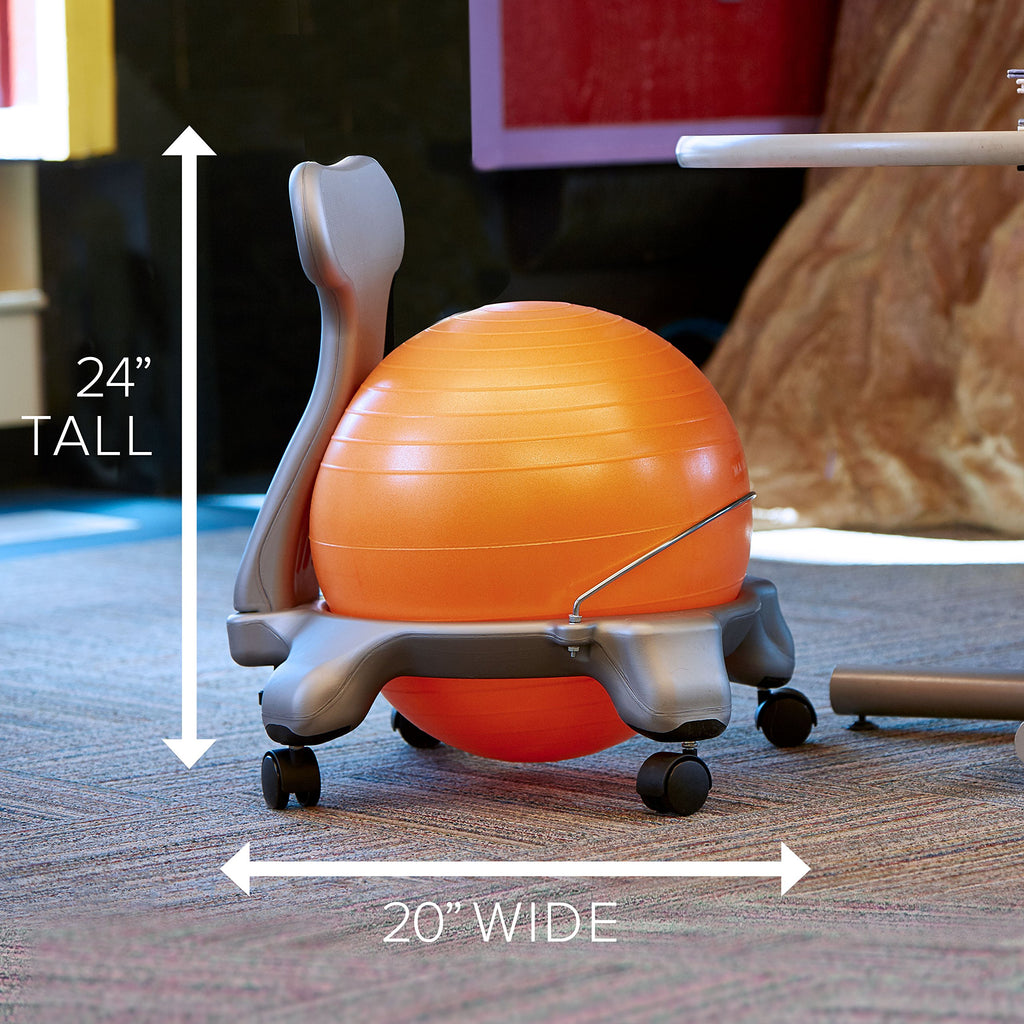 Kids Balance Ball Chair, Alternative Seating (Blue)