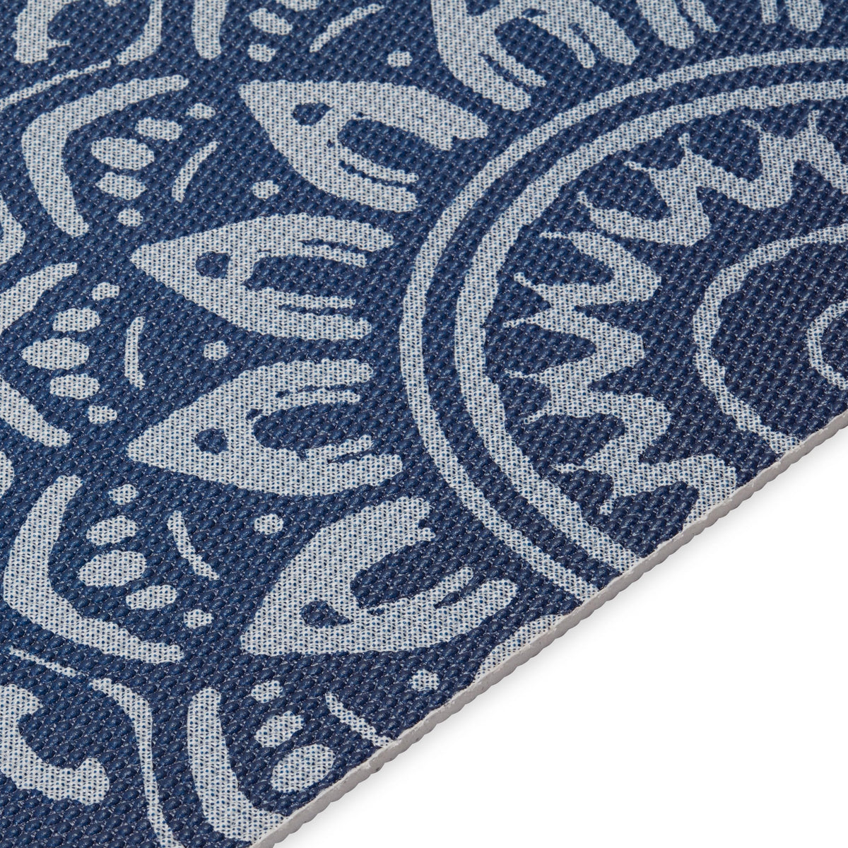 Premium Yoga Mat, 6mm Thick Print Mat (Indigo Fade)