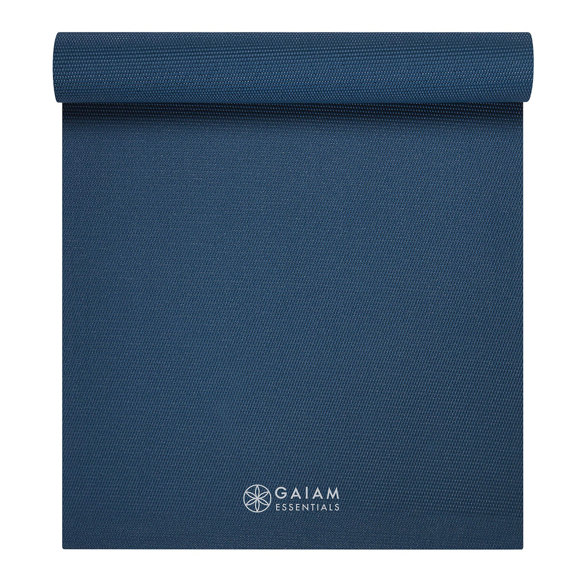 Essentials Yoga Mat, 6mm Non-Slip with Carrying Sling (Navy)